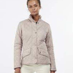 Barbour® Flyweight Cavalry Quilt jacket in Taupe size 4 NWOT